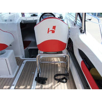 Relaxn Space Frame Pro 500 Boat Pedestal Seat Base Adjustable Stainless Steel