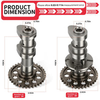 Intake Exhaust Camshaft & Timing Chain for Kawasaki KFX400 (2003-2006)