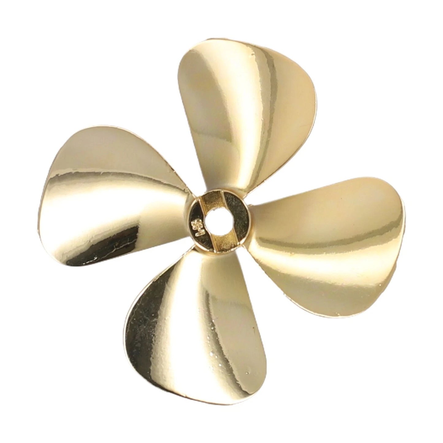 RC Marine 55mm/60mm Metal Propeller 4-Blades for RC Boat Model