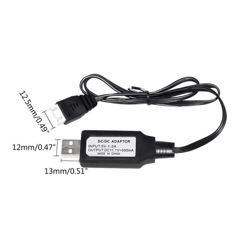 11.1V 500mAh Lipo Battery Charger for Remote Control Toy Boats/Cars