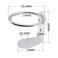 Wall Mounted Cup Holder 316 Stainless Steel for Yacht/RV/Boat Rust Resistant