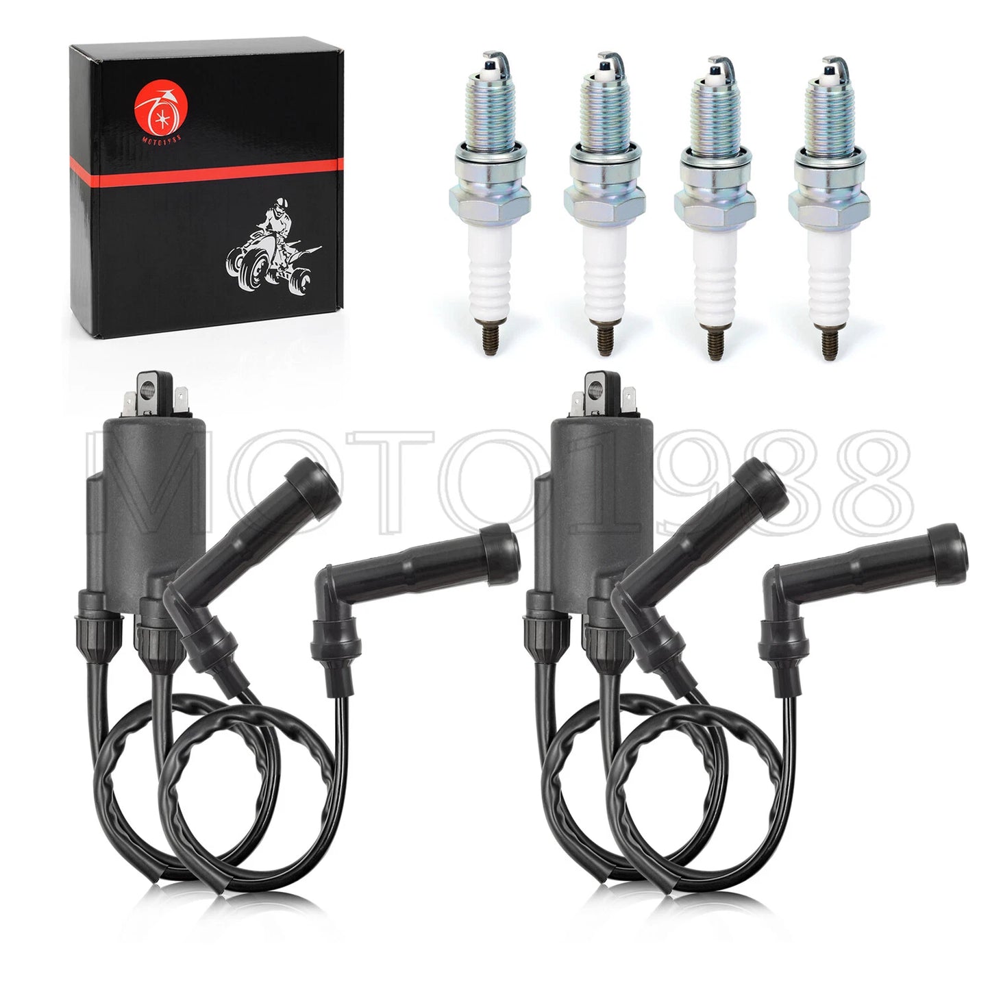 Ignition Coil & Spark Plug for Honda CB650/CB650C/Nighthawk 650/CB650SC
