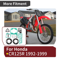 Top End Rebuild Kit for Honda CR125R 1992-1999 Piston/Needle Bearing/Gaskets