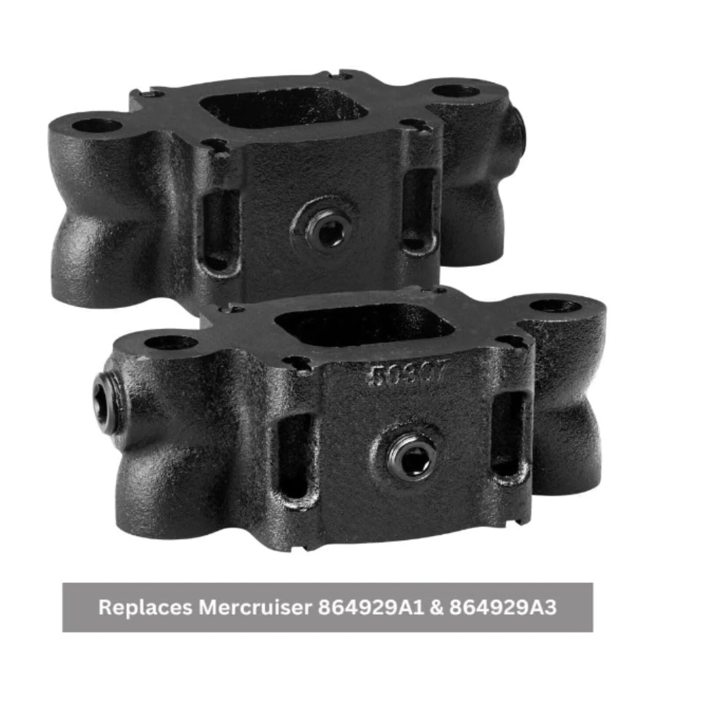 3 Inch Dry Joint Exhaust Spacer Kit for Mercruiser 3" (864929A)