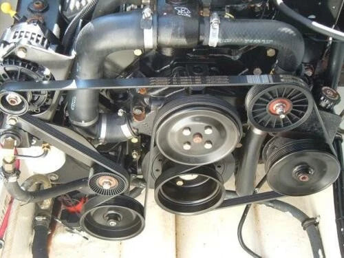 V6/V8 Idler Pulley Set for Mercruiser 4.3/5.0/5.7/6.2L MPI