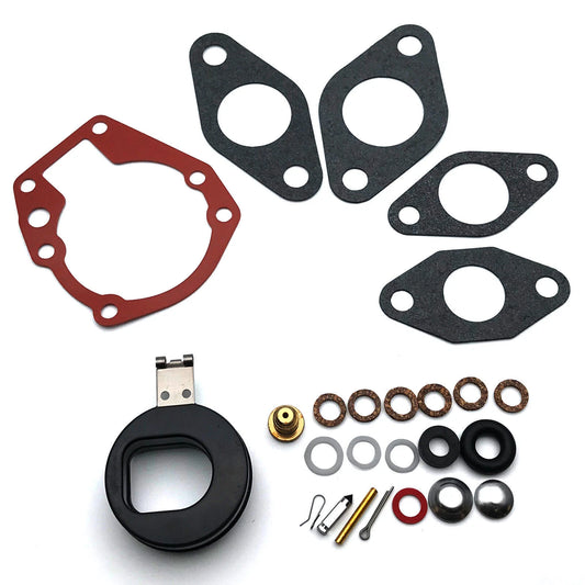 Carburetor Kit & FLOAT for Johnson/Evinrude 1.5-6HP (1968-1995)