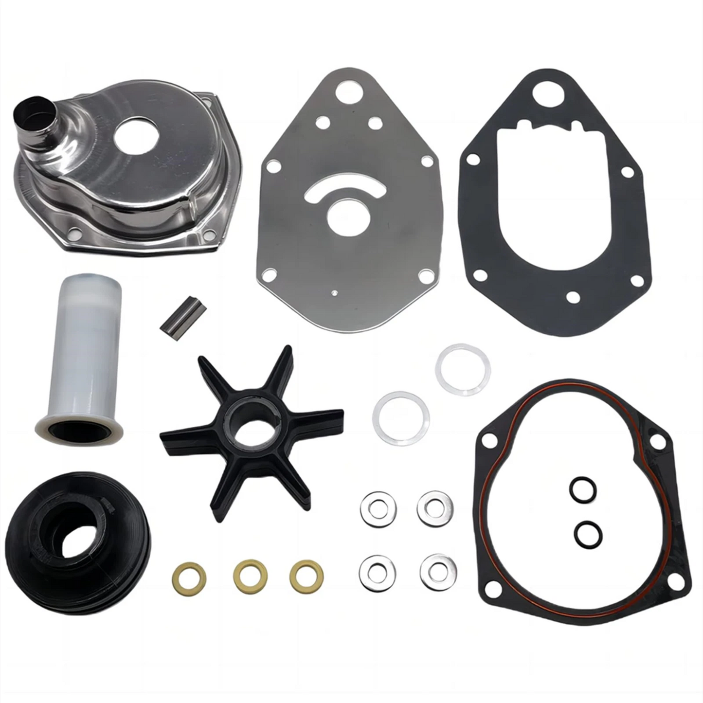 New Water Pump Impeller Housing Repair Kit for Mercury 40-60HP Models