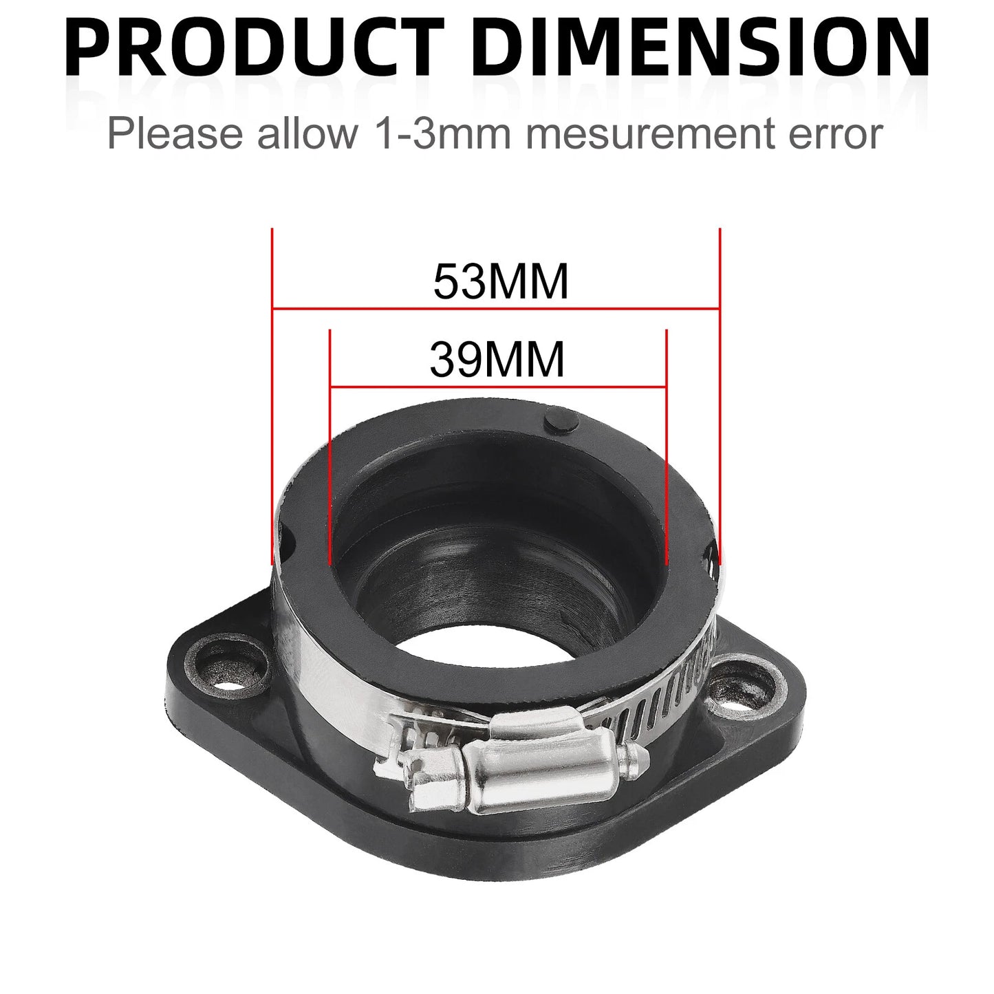 Carburetor Manifold Intake Boots for Kawasaki 1000 LTD KZ1000K (1981-1982)