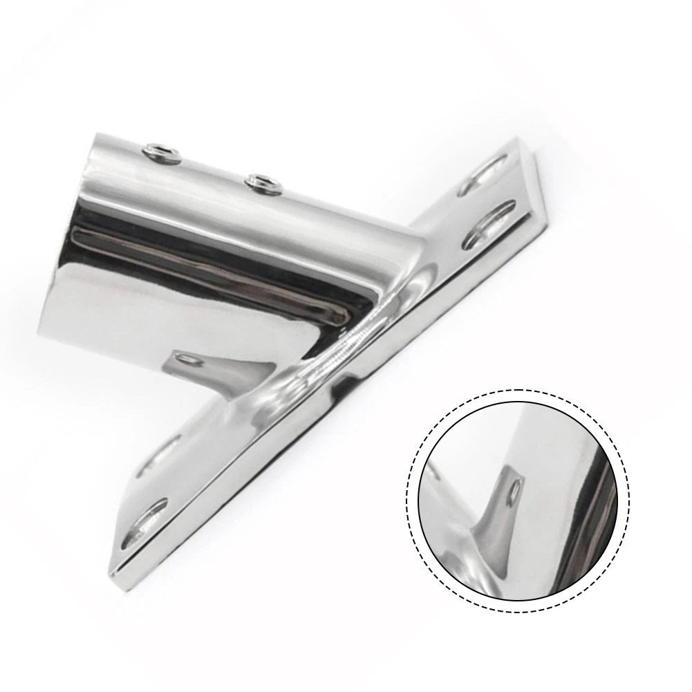 316 Marine Grade Stainless Steel Pipe Seat 60° Square Bottom for Boat