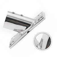 316 Marine Grade Stainless Steel Pipe Seat 60° Square Bottom for Boat