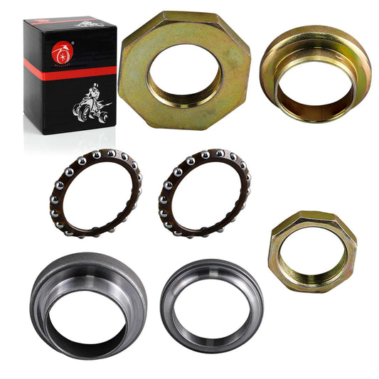 Yamaha PW50 Steering Stem Bearings Head Race Set Kit 7PCS (1981-2013)