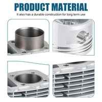 63mm STD Top End Kit for Honda XL200R/XR200/XR200R Cylinder Piston Gasket Seals
