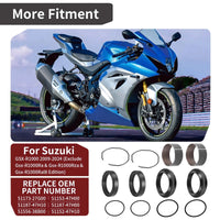 Fork Bushing Dust & Oil Seals Kit for Suzuki GSXR1000 GSX-R 1000 (2009-2024)