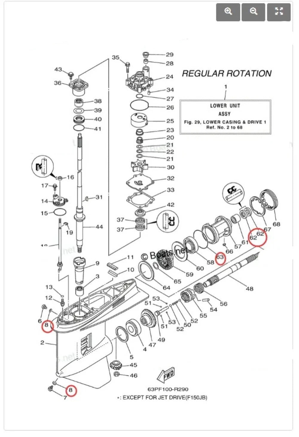 Lower Unit Oil Seal for Yamaha Outboard 93101-30M17/93210-97M55/91490-40030