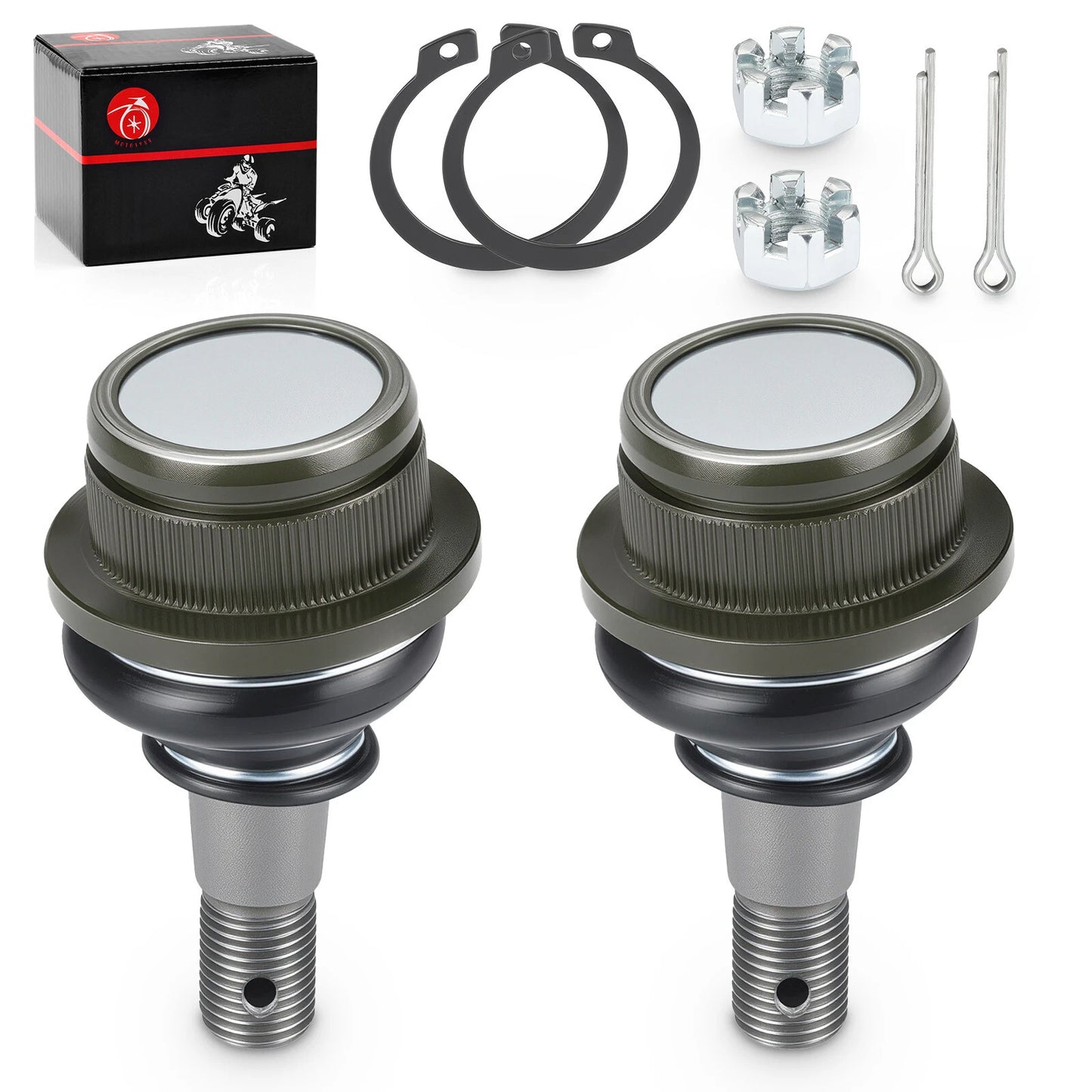 Lower Ball Joints Set of 2 for Kawasaki KAF950 Mule 2510/3010/4010