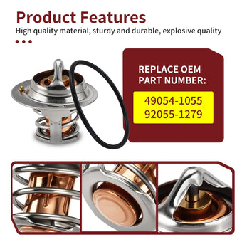 compare product Thermostat w/ O-Ring for Kawasaki Teryx/Teryx4 800 (2014-2024)