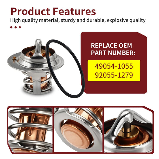 Thermostat w/ O-Ring for Kawasaki Teryx/Teryx4 800 (2014-2024)