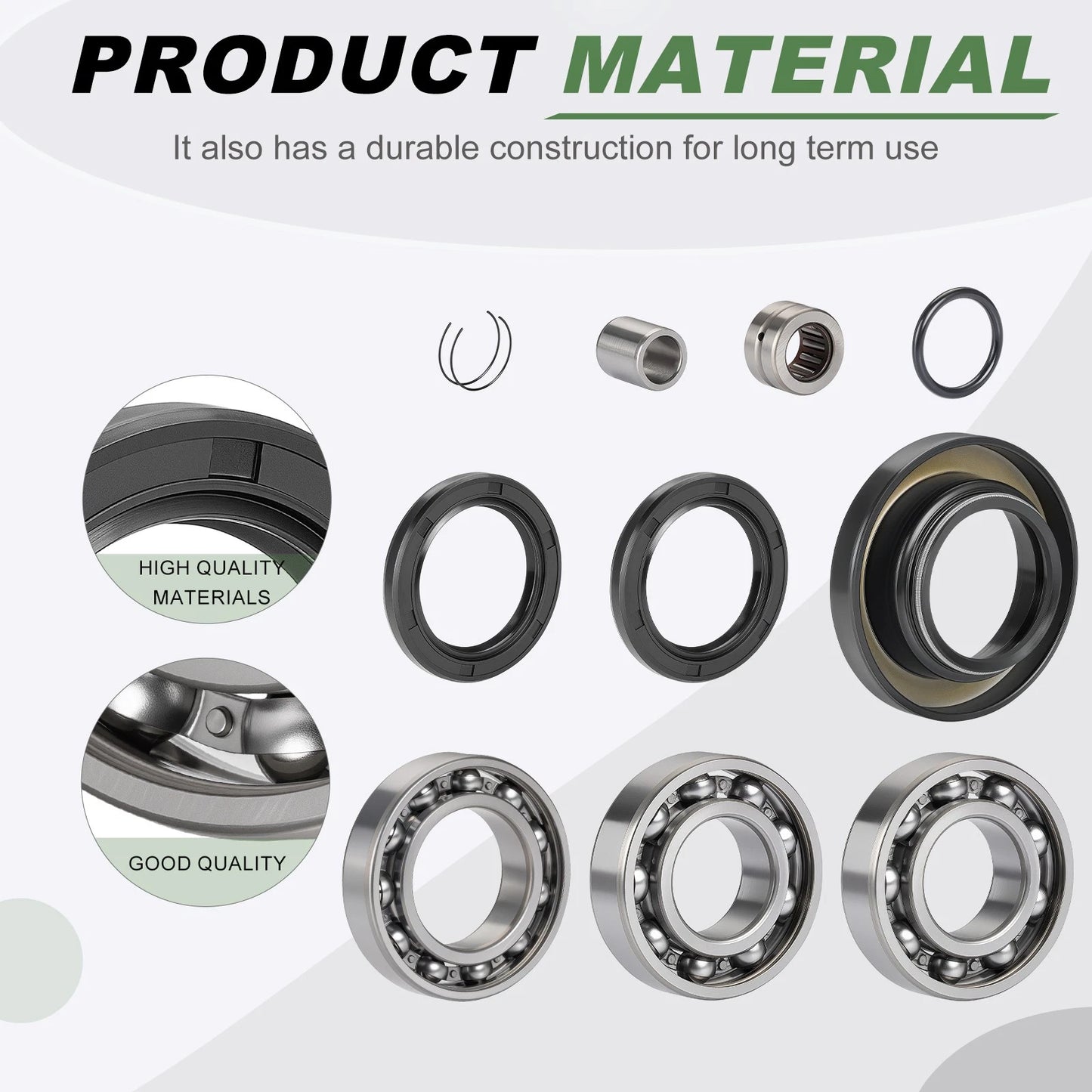 Rear Differential Bearing & Seal for Honda TRX500 Foreman/Rubicon 2001-2004