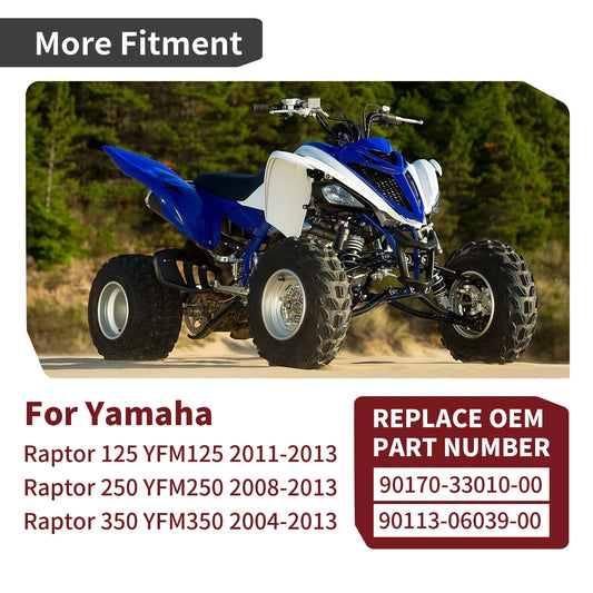 46mm Rear Axle Nut Wrench & Lock Nut for Yamaha Raptor YFM125/250/350