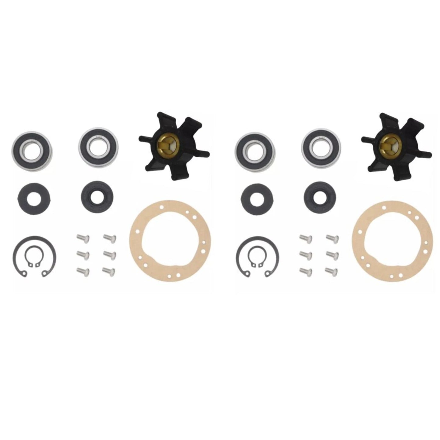 Raw Water Pump Repair Kit for Yanmar 3HM 3HMF 3GMF