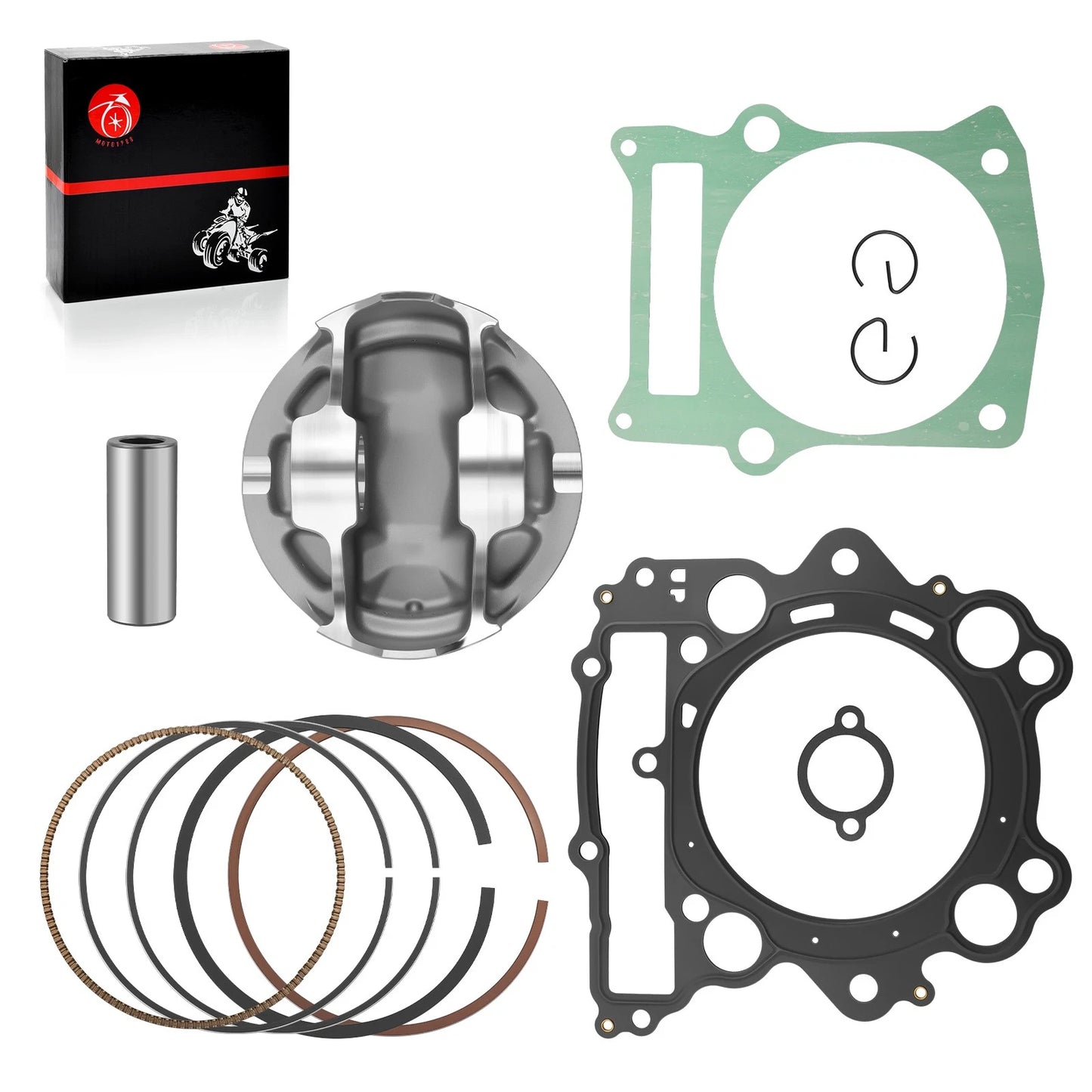 Oversized 102mm Piston & Gasket for Yamaha Rhino 660 YXR660 (2004-2007)