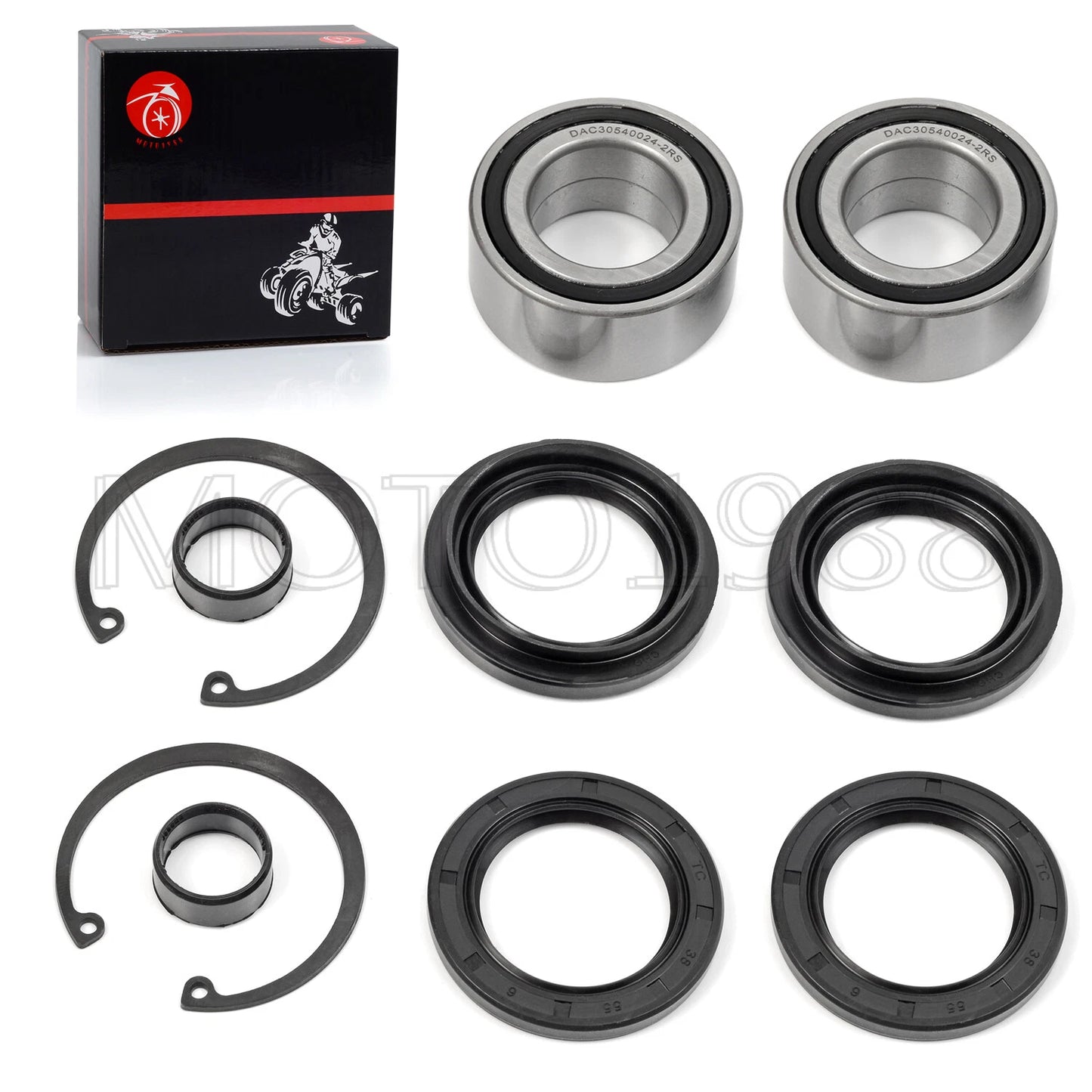 Front Wheel Bearing & Seal for Honda Foreman 400/450/500/Rubicon/Rincon 650/680