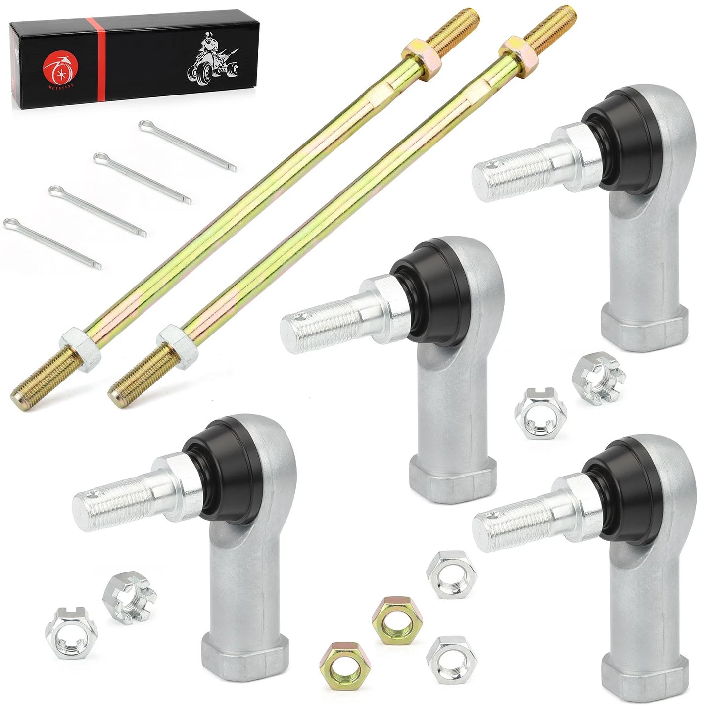 Tie Rods with End Kit for Honda Foreman 450 TRX450FE/TRX450FM 2002-2004