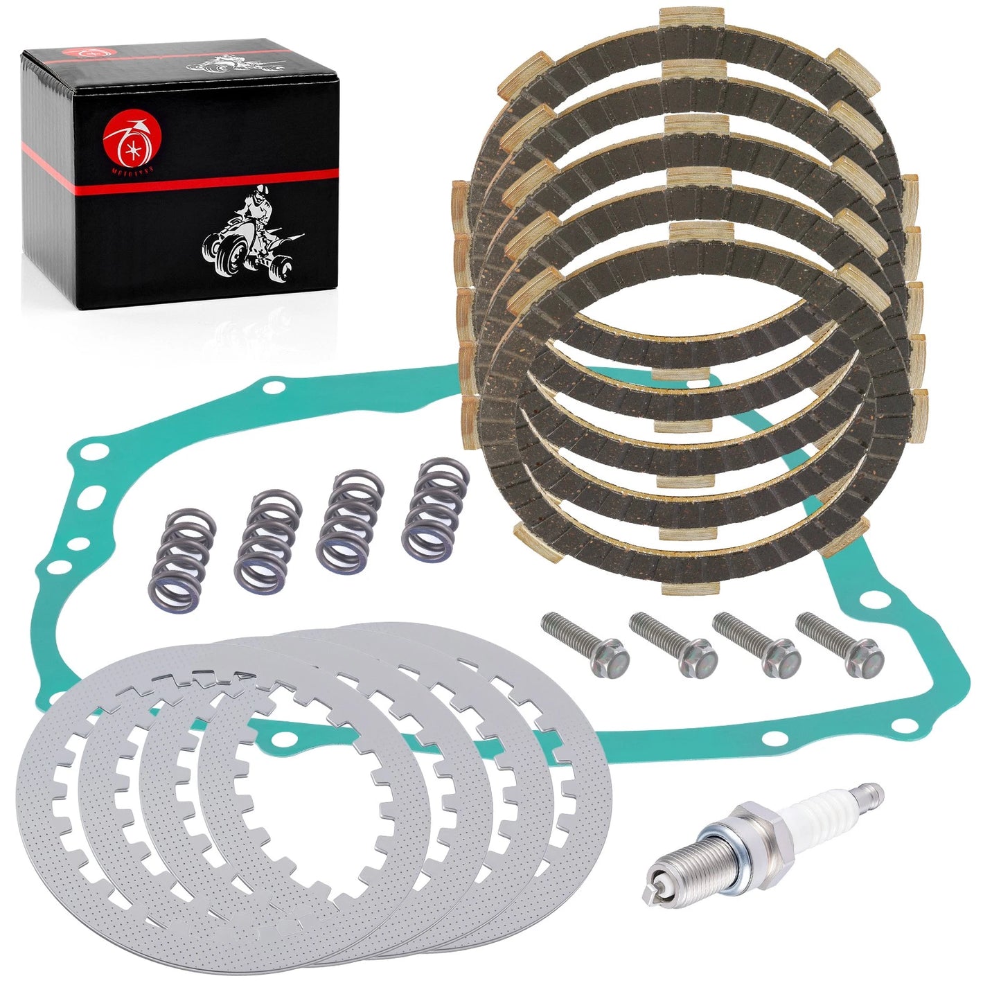 Clutch Kit Heavy Duty Springs & Gasket for Honda XR200R (1981-2002)