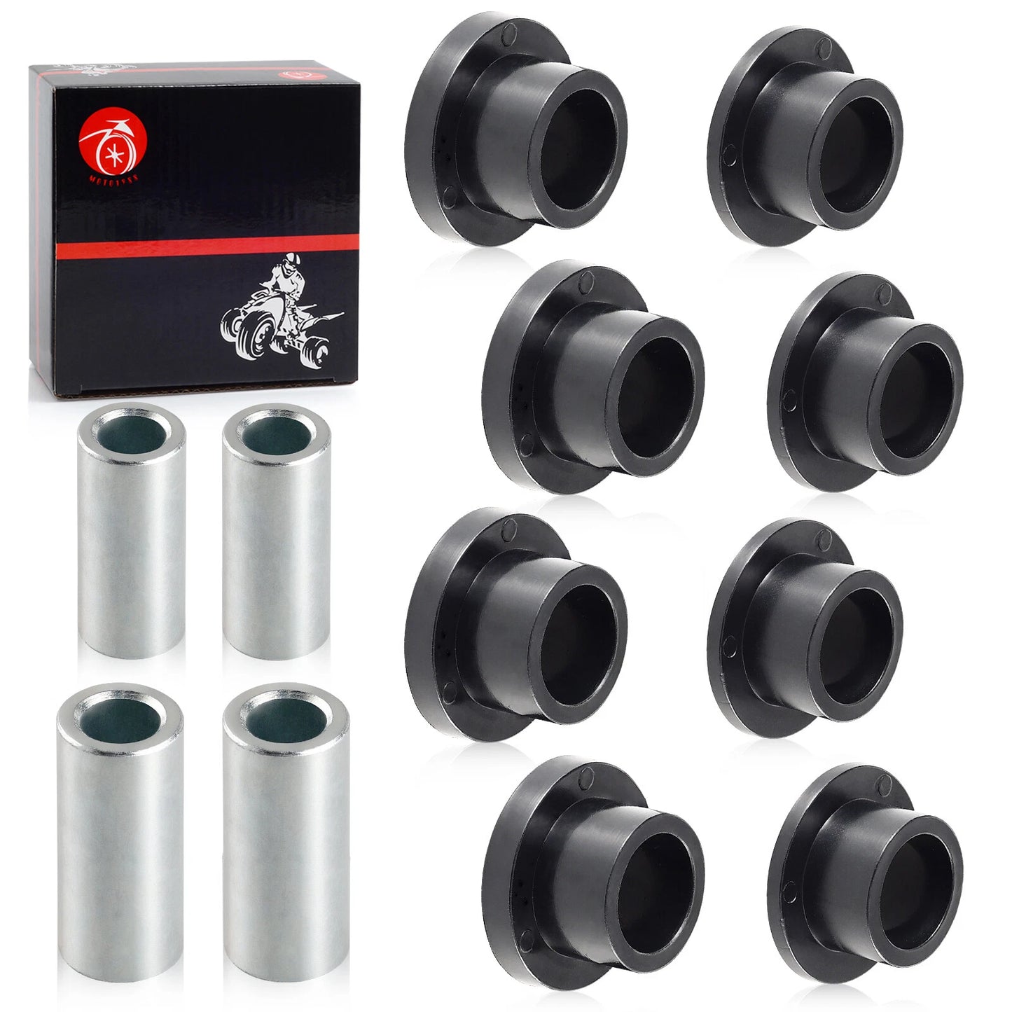 Front Shock Bushing Sleeve Kit for Polaris RZR 800/570 Trail/S 2008-2022