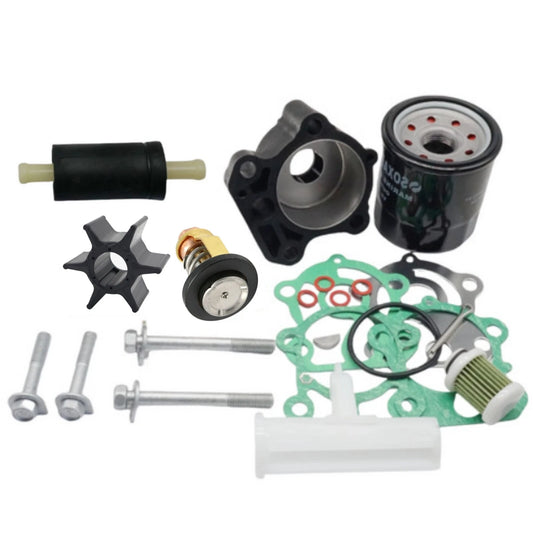 Outboard Maintenance Kit for Yamaha 4-Stroke 100HP F100D with Thermostat/Filter