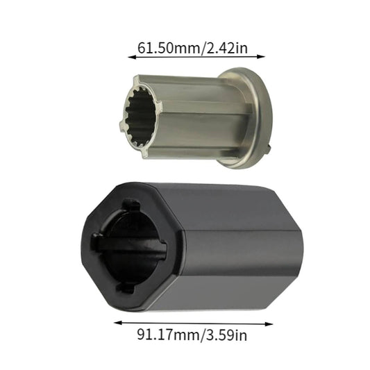 Outboard Hubs System for Mercury Marine, OMC, BRP, 40-60HP, 1990-2023