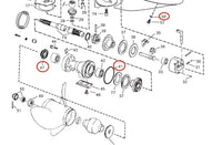 Lower Unit Oil Seal for Evinrude/Johnson V4/V6 2002-2006