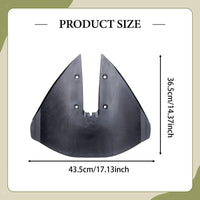 Hydrofoil Stabilizer for Outboard 15-300HP Engines, Compatible with All Models