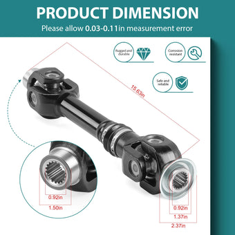 compare product Rear Propeller Drive Shaft for Can-Am Outlander 850 4x4 DPS XT/XTP EFI 2016-2018