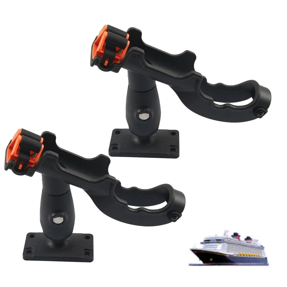 Robust Fishing Rod Holder for Boats Easy Install 360° Rotation
