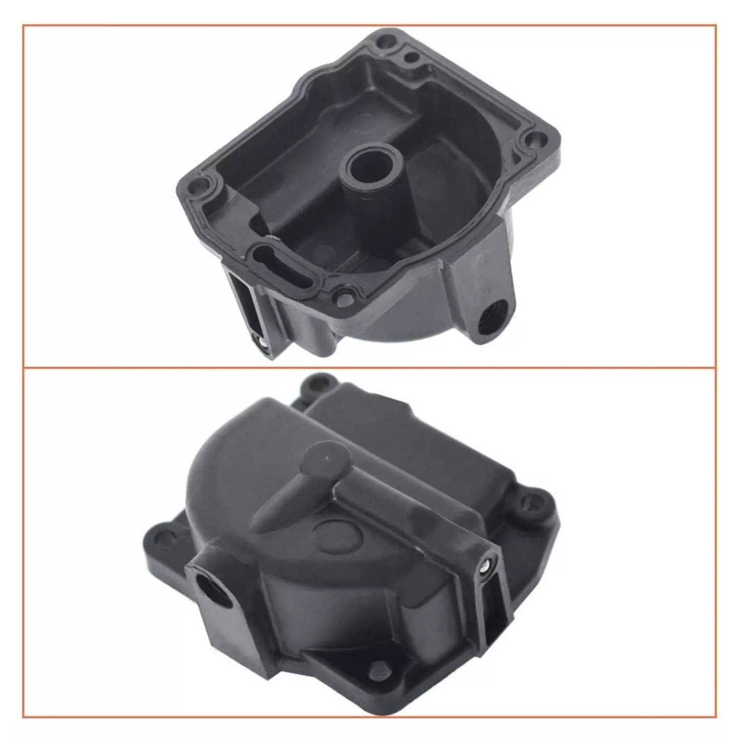 2pcs Carburetor Float Bowl Chamber for Johnson/Evinrude 0433000/766418/343870