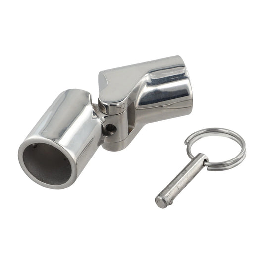 Quick Installation Boat Railing Swivel Pipe Connector for Stainless Steel Boats