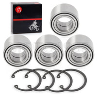 4PCS Front/Rear Wheel Bearing Kit for Yamaha Grizzly 550/660/700