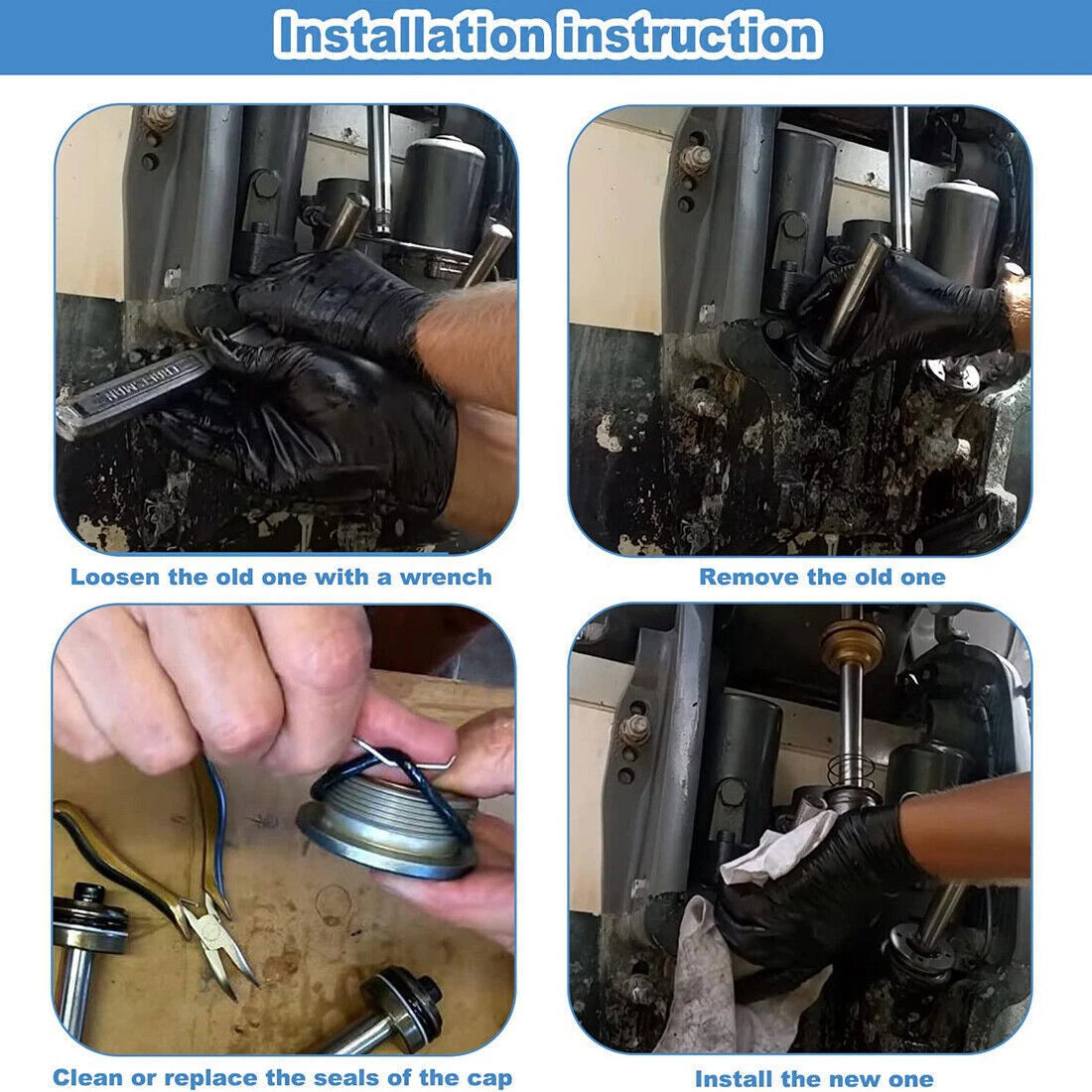 New Trim Cap Cylinder for Yamaha 115-225HP Outboard 1993-UP