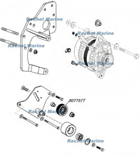 Idler Pulley for Mercury Mercruiser GM V6/V8 Engines 807757T/18-6457