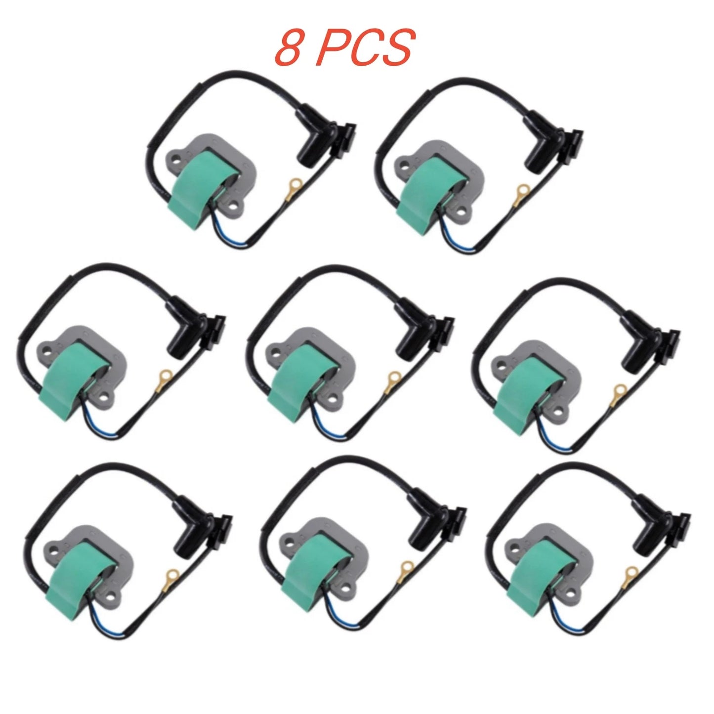 Ignition Coil for Johnson/Evinrude 9.9/15/40HP (1974-1976) 8pcs