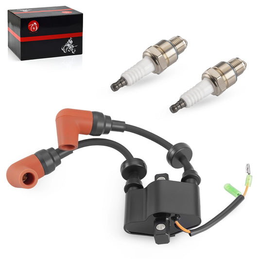 Ignition Coil & Spark Plug for Yamaha Outboard 6-25HP