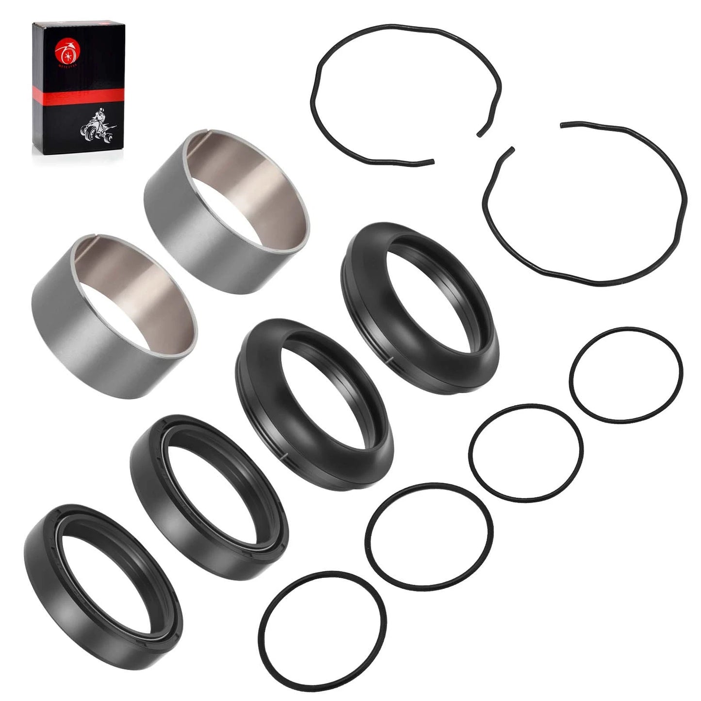 Fork Bushing Dust & Oil Seals Kit for Suzuki GSXR1000 GSX-R 1000 (2009-2024)