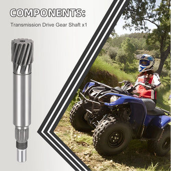 compare product Transmission Drive Gear Shaft for Yamaha Grizzly Breeze 125 YFA1