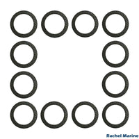 12pc Lower Gearcase Drain Gasket for Mercury/Mercruiser Models