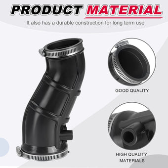 compare product Left Airbox Manifold Snorkel Intake Tube for Yamaha Raptor YFM660R