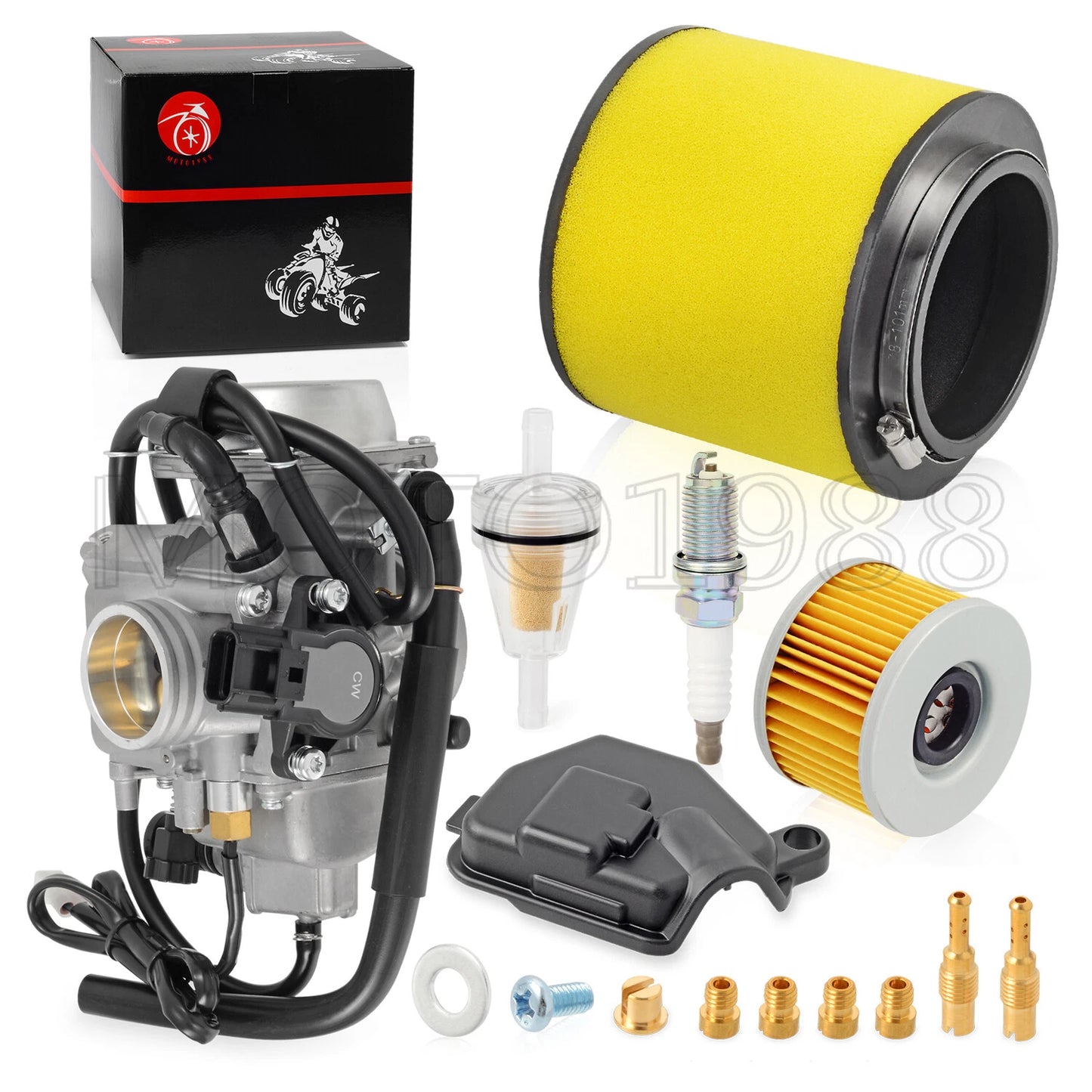 Carburetor w/ Air Filter for Honda TRX500FA/FGA/FPA Rubicon 2005-2014