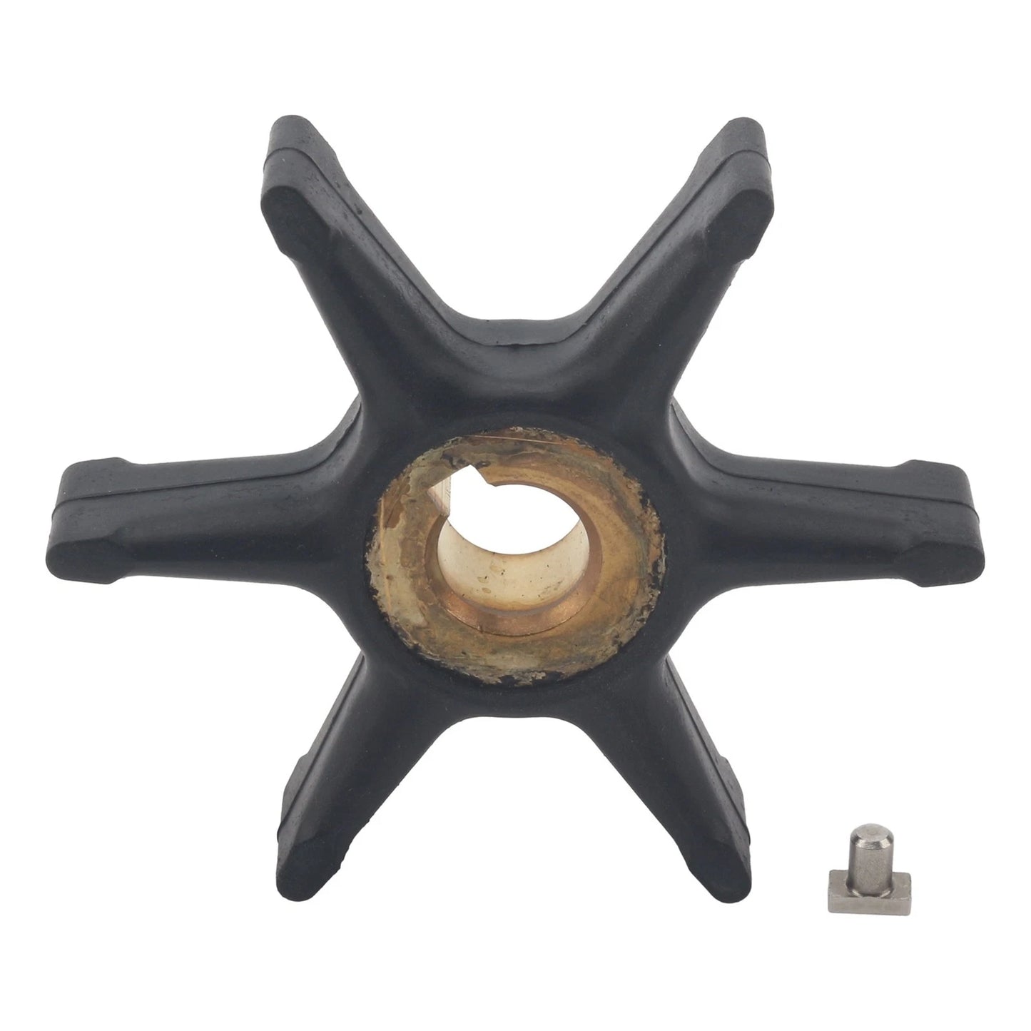 Water Pump Impeller w/Key for Johnson OMC Outboard 18-3001 (40-60HP)