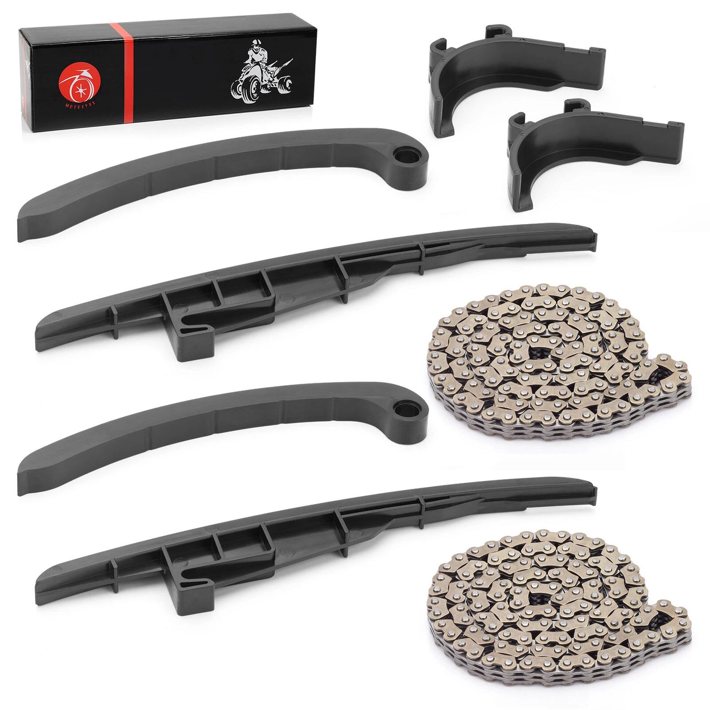 Front Rear Cam Chain Timing Guide Tensioner for Can-Am Commander 800R 17-20