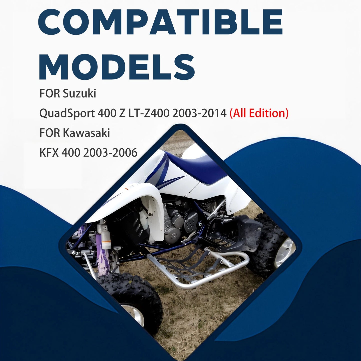 Intake Exhaust Timing Camshaft for Kawasaki KFX400 (2003-2006)